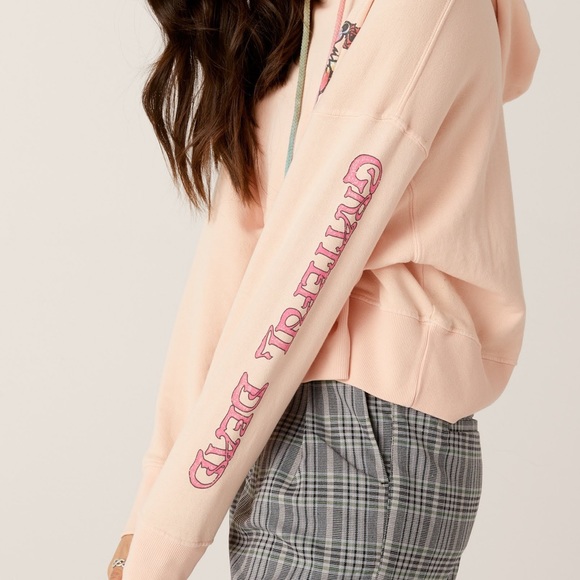 DAYDREAMER NWT Grateful Dead Tie Dye Bear Hoodie - Picture 9 of 10